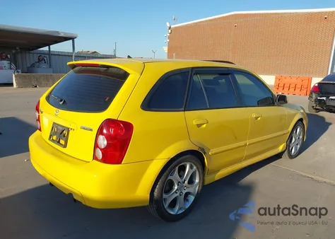 2002 Mazda Protege5 из США, поврежденный, VIN JM1BJ245521516472